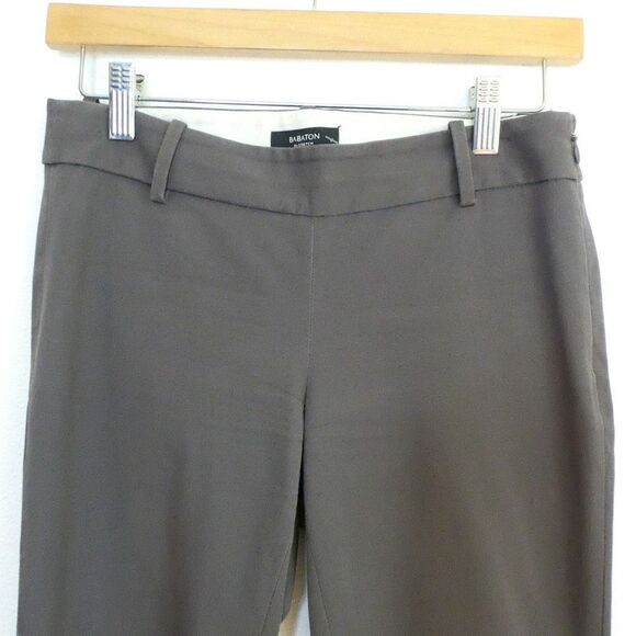 Babaton The Elliot Pants Size 2 Gray Low Rise Side Zipper Aritzia - Picture 3 of 14